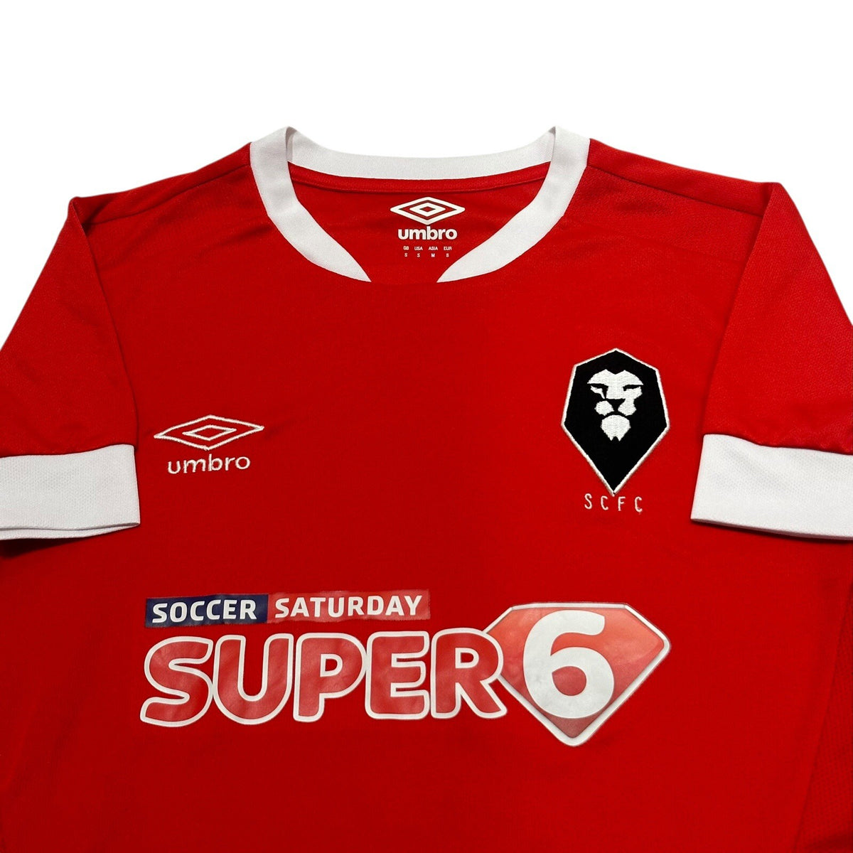 Salford City 2017/18 Home Shirt Men’s Small Umbro Football Jersey