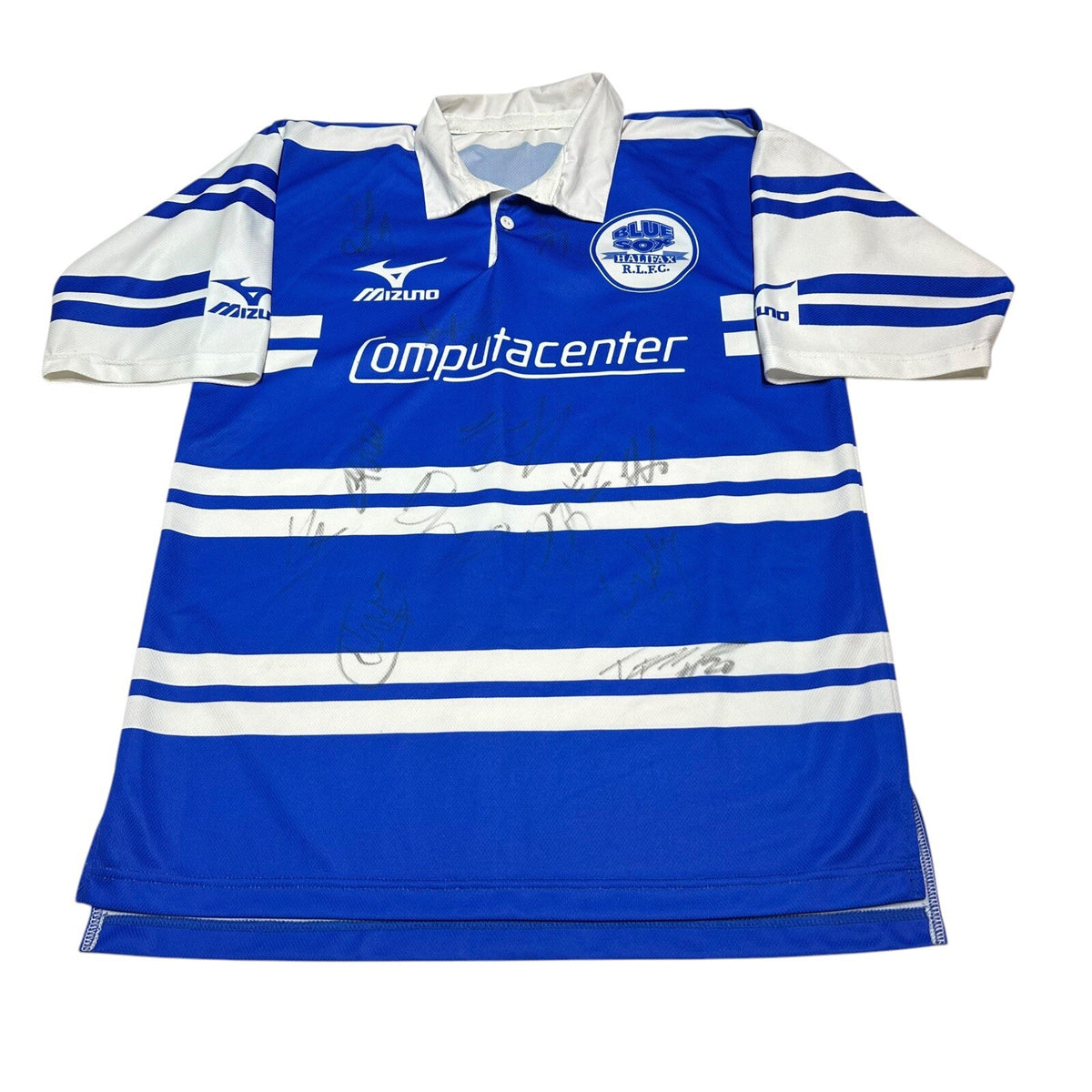 Halifax Blue Sox Rugby Shirt SIGNED Panthers Rugby League Jersey
