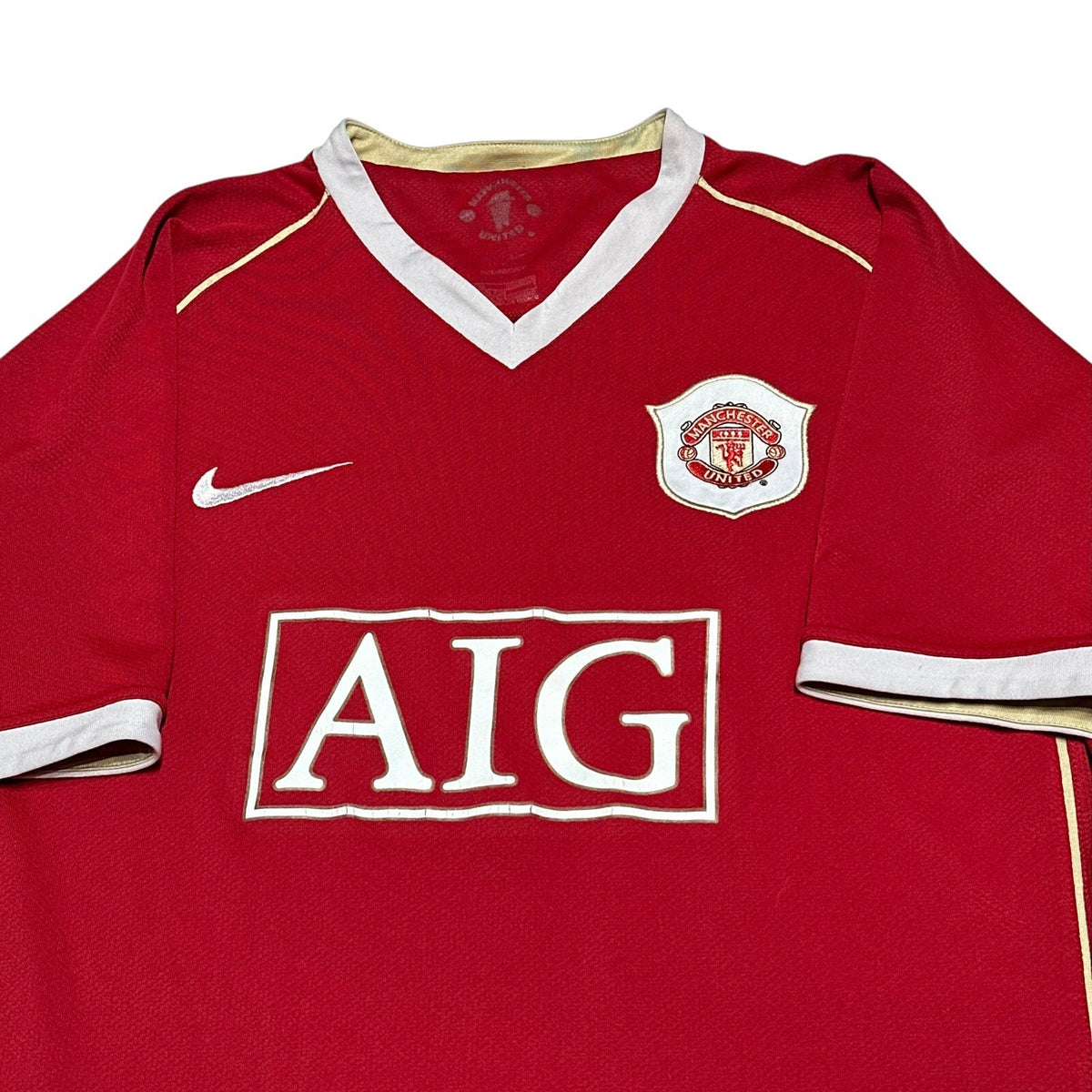 Manchester United Home Shirt 2006 2007 S/M Woman’s Nike Football Jersey