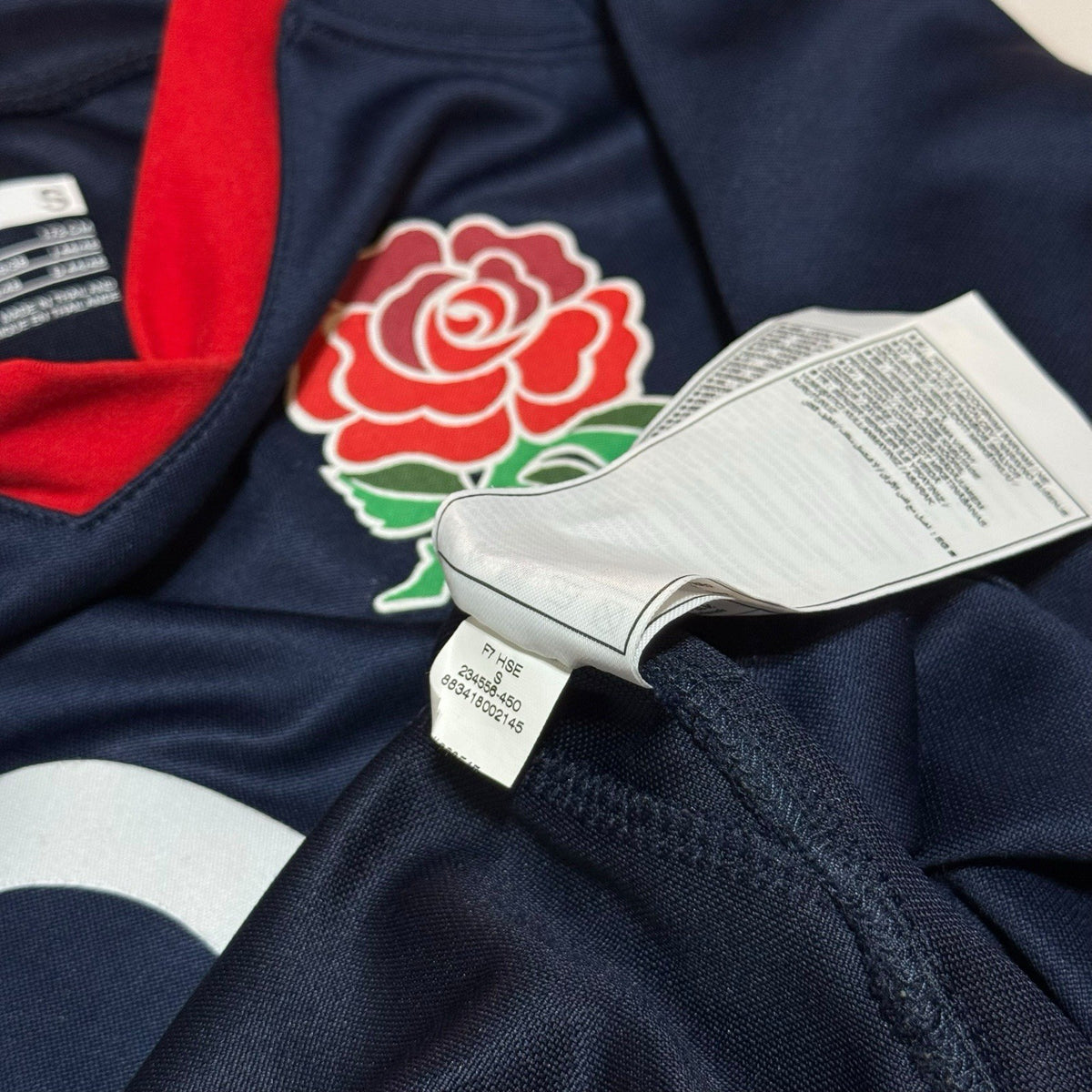 ENGLAND RUGBY UNION Training LONG SLEEVE shirt NIKE Red Roses adult SIZE SMALL S