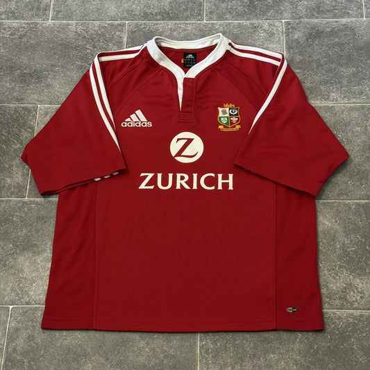 British and Irish Lions Rugby Shirt Large Adults 2005 New Zealand Tour Adidas