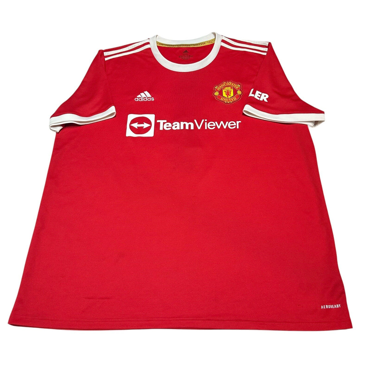 Manchester United Shirt Ronaldo 7 Home Kit 2021 2022 Adidas Jersey Size 2XL
