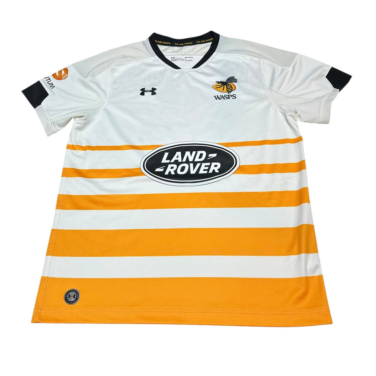 Wasps Rugby Union Away Shirt 2018/2019 Under Armour Medium M Jersey Top