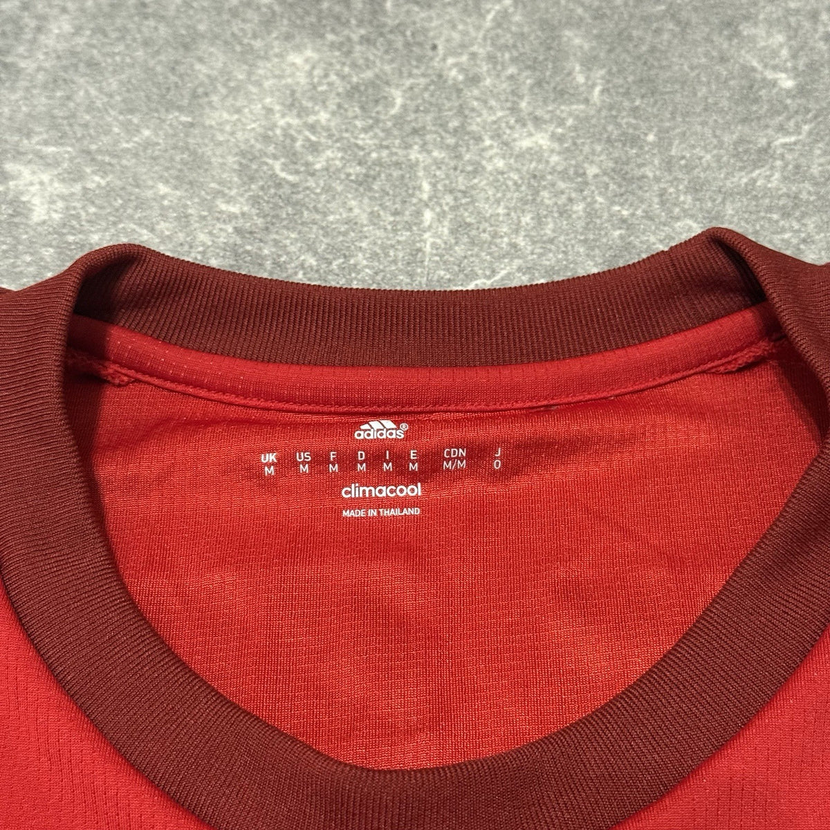 BAYERN MUNICH HOME FOOTBALL SHIRT 15/16 MENS ADIDAS JERSEY SIZE Medium
