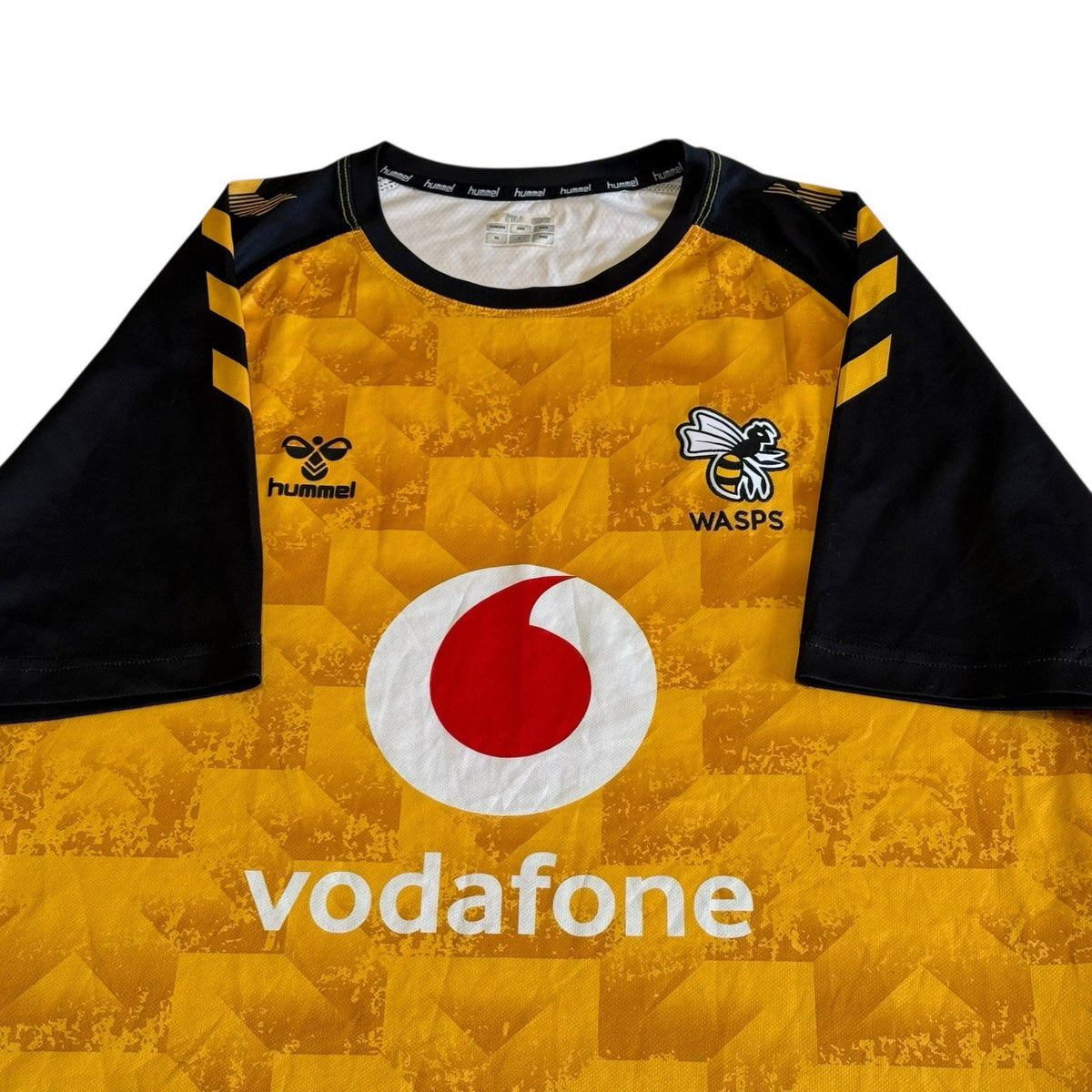 Wasps RFC Hummel Vodafone Rugby Jersey 2019 2020 Home Shirt Size XL