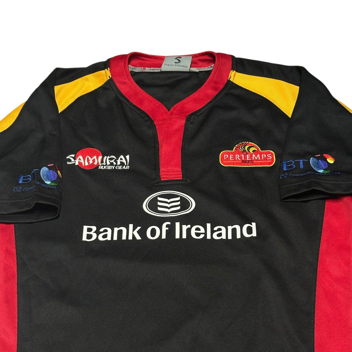 Pertemp Bees Jersey Rugby Union Samurai Authentic Shirt Size Adult XL
