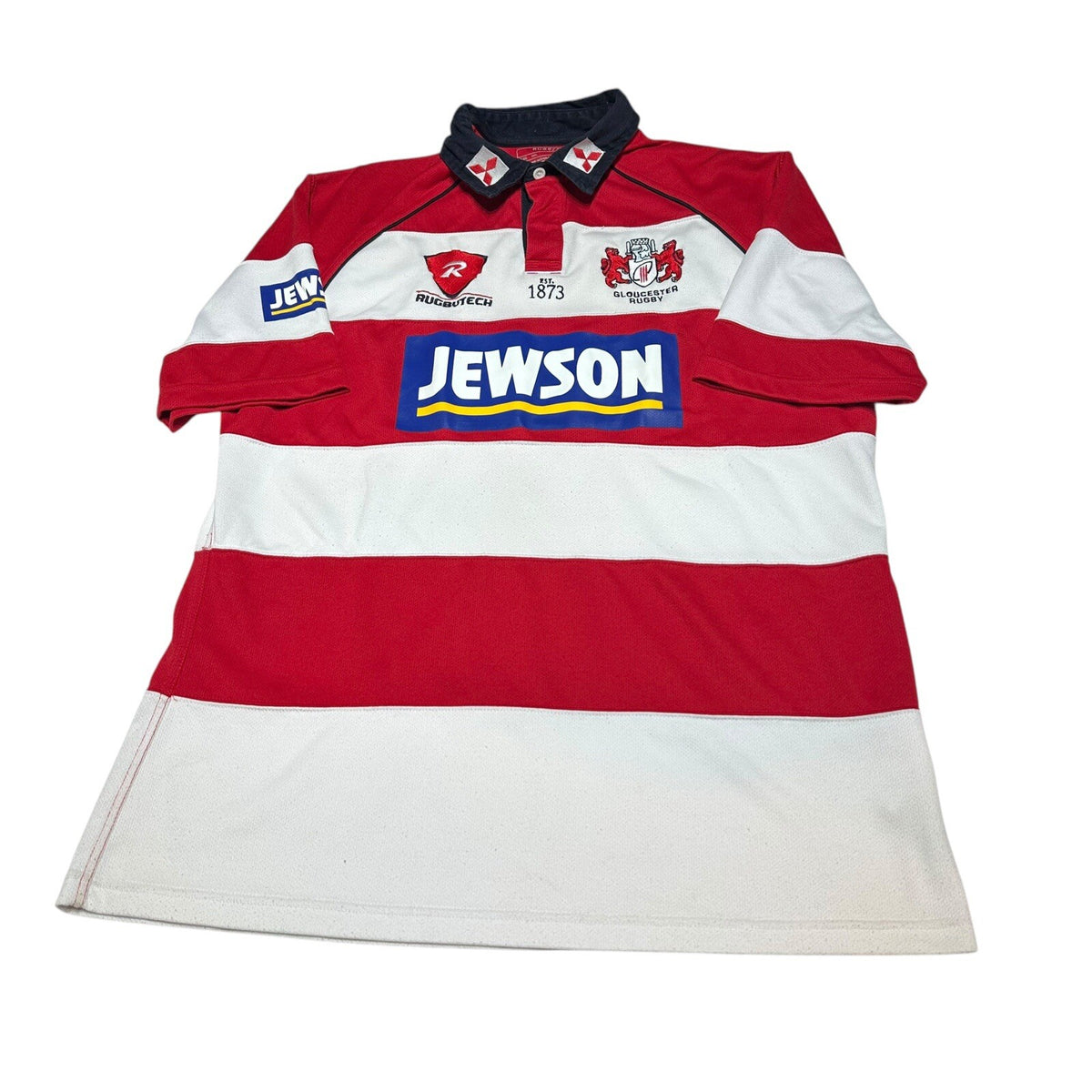 Gloucester Rugby Home Shirt 2009/2010 - Rugbytech Jersey 3XL