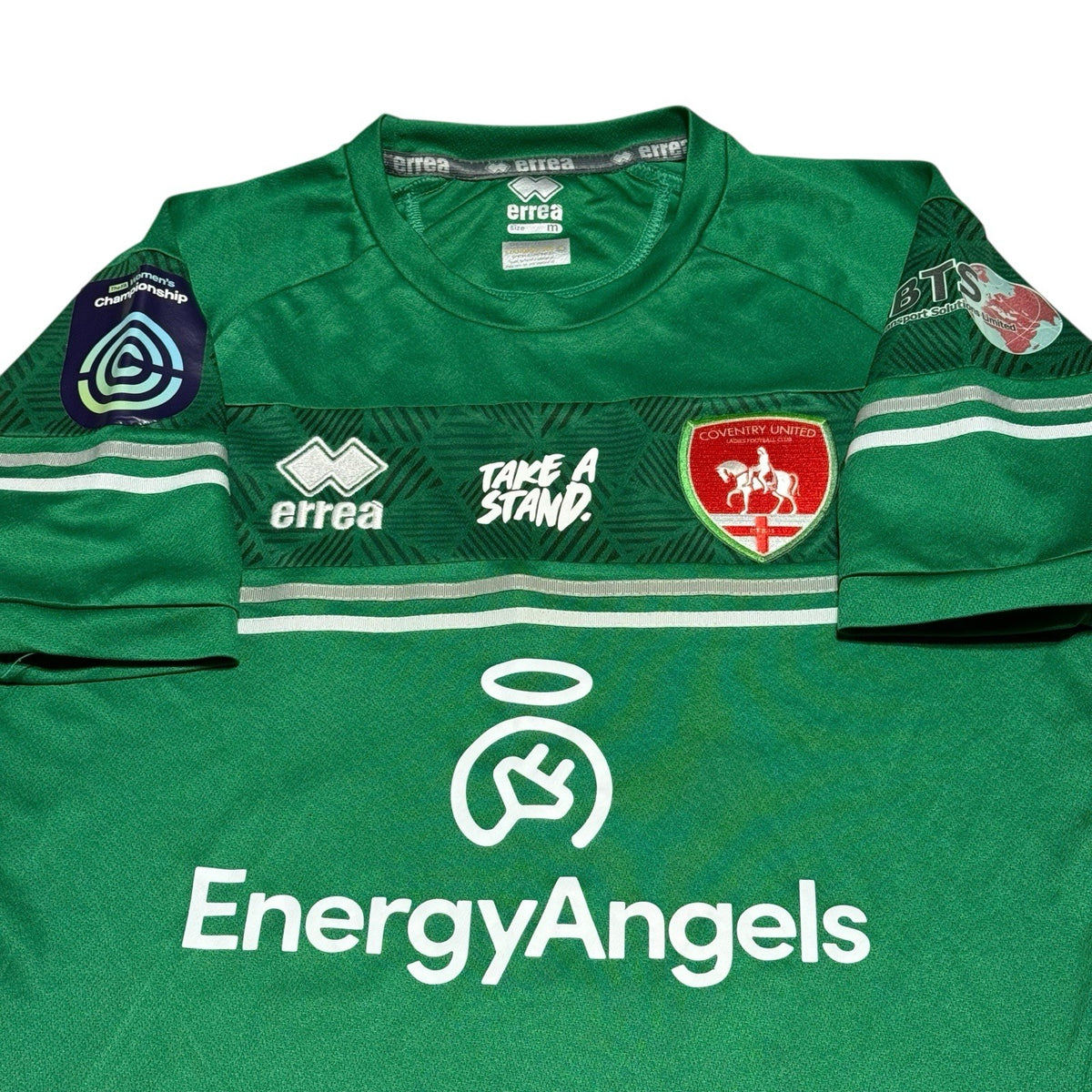 Coventry United Ladies Football Shirt Errea Morris 21 Size M