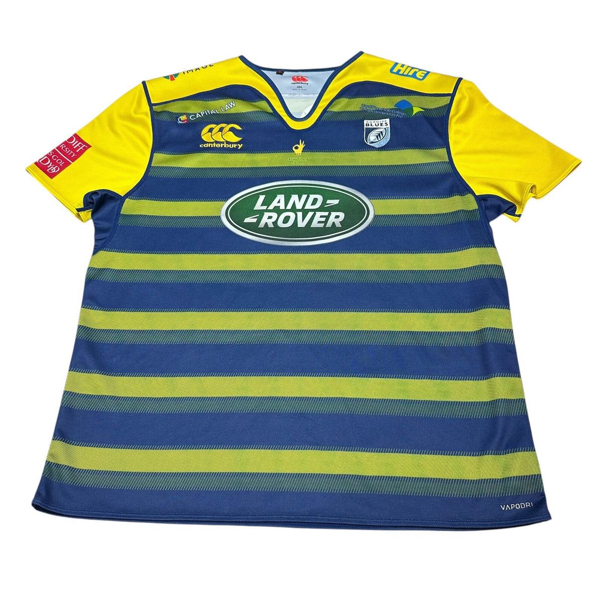 Cardiff Blues Rugby European Shirt 2017/2018 Canterbury 3XL Jersey Top