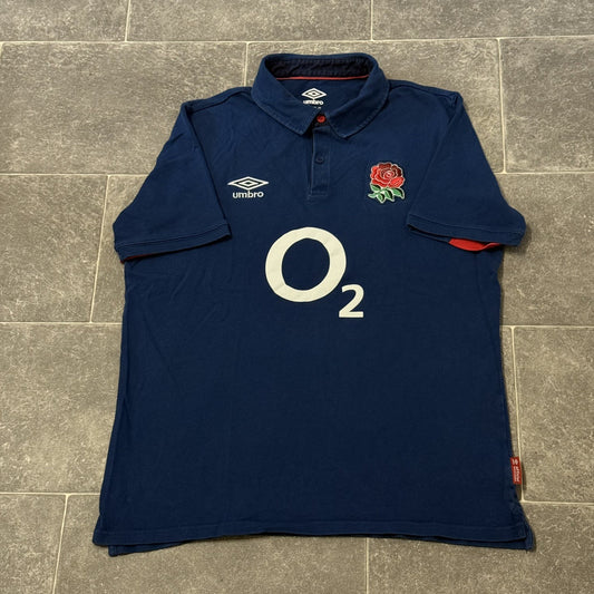 England Rugby Union Away Shirt XL 2020/2021 Umbro Large Cotton Jersey Adults