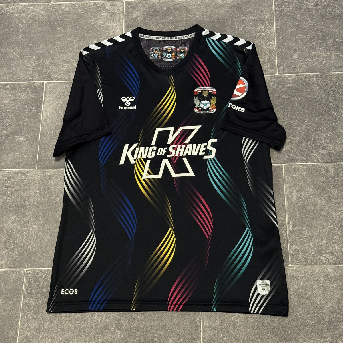COVENTRY CITY FC Goalkeeper Shirt 2023-24 Football Jersey Mens Medium Hummel