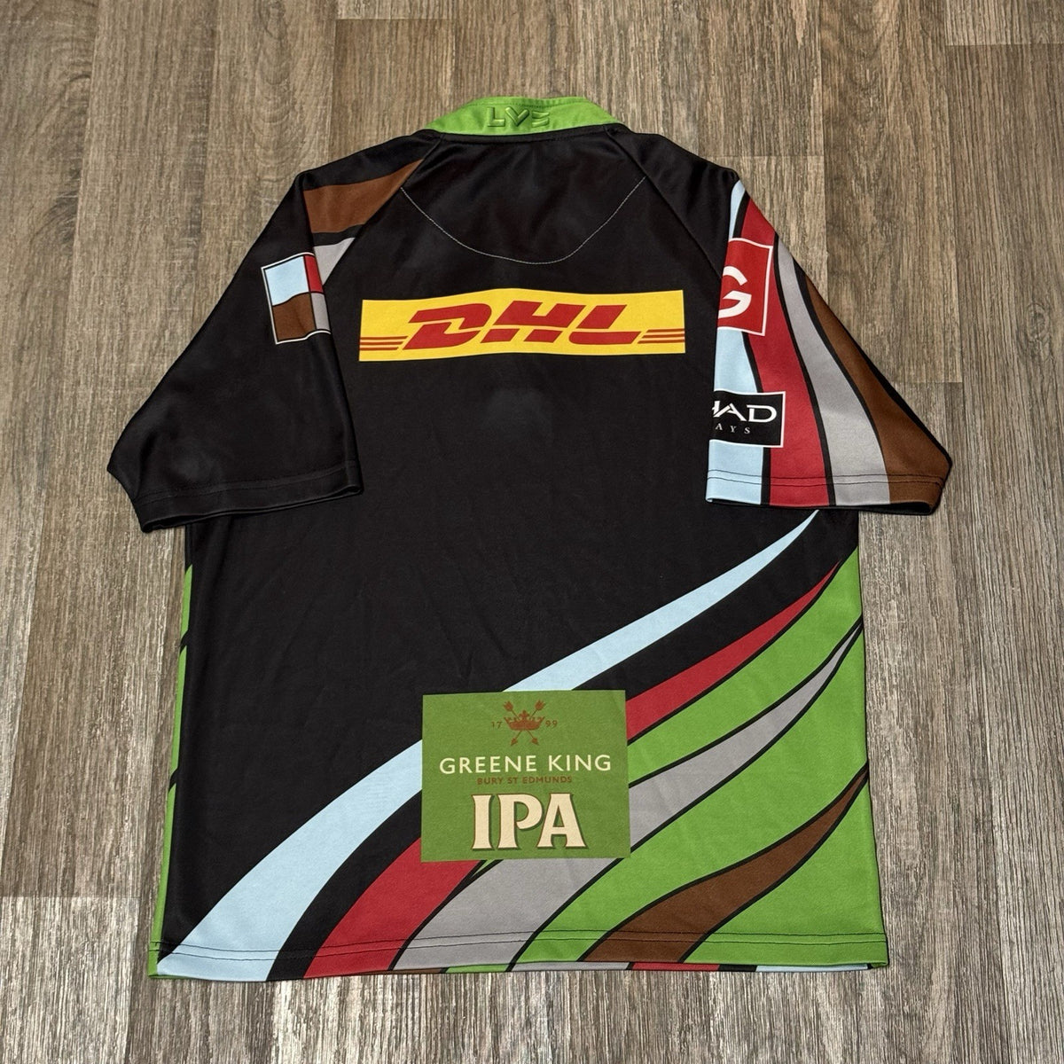 Harlequins Big Game 6 Rugby Shirt 2013/2014 - Small Jersey Top Household Cavalry