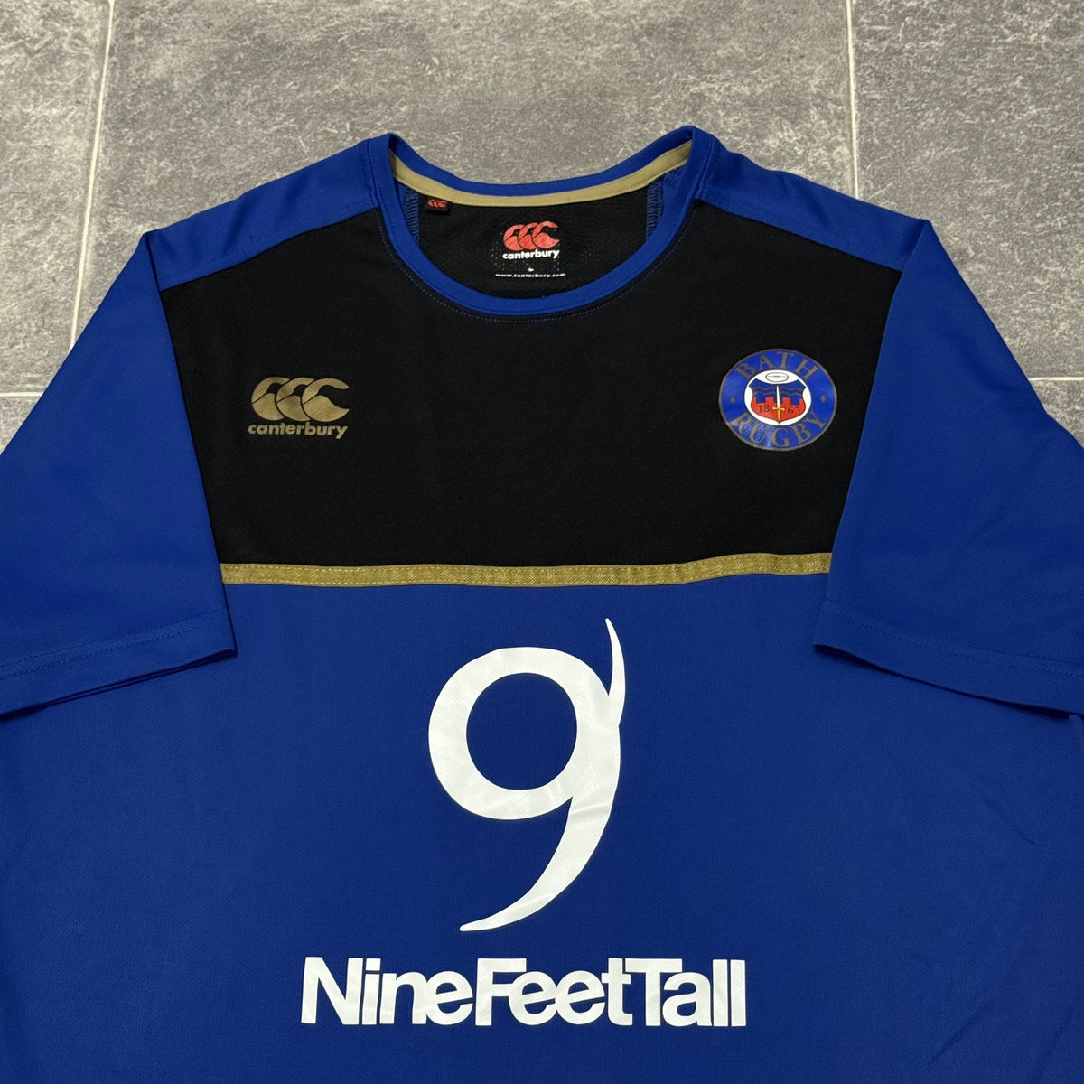 Canterbury Bath Rugby Union Jersey Shirt 2015 Large Men’s