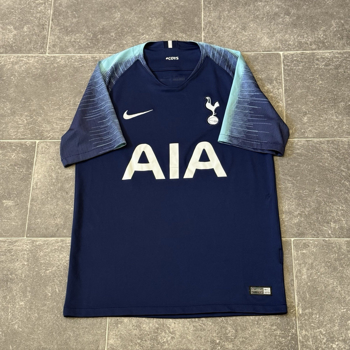 Tottenham Hotspur Football Club 2018/19 Away Shirt Nike Jersey Size Small