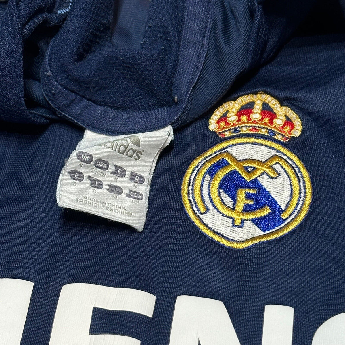 Vintage Real Madrid Spain AWAY 2003/2004 Adidas Size Small