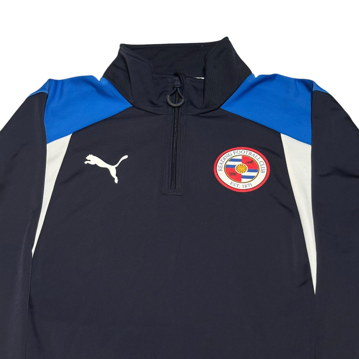 PUMA READING TRAINING JACKET - 1/4 ZIP MENS SIZE MEDIUM