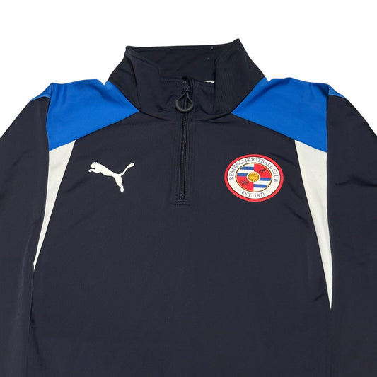 PUMA READING TRAINING JACKET - 1/4 ZIP MENS SIZE MEDIUM