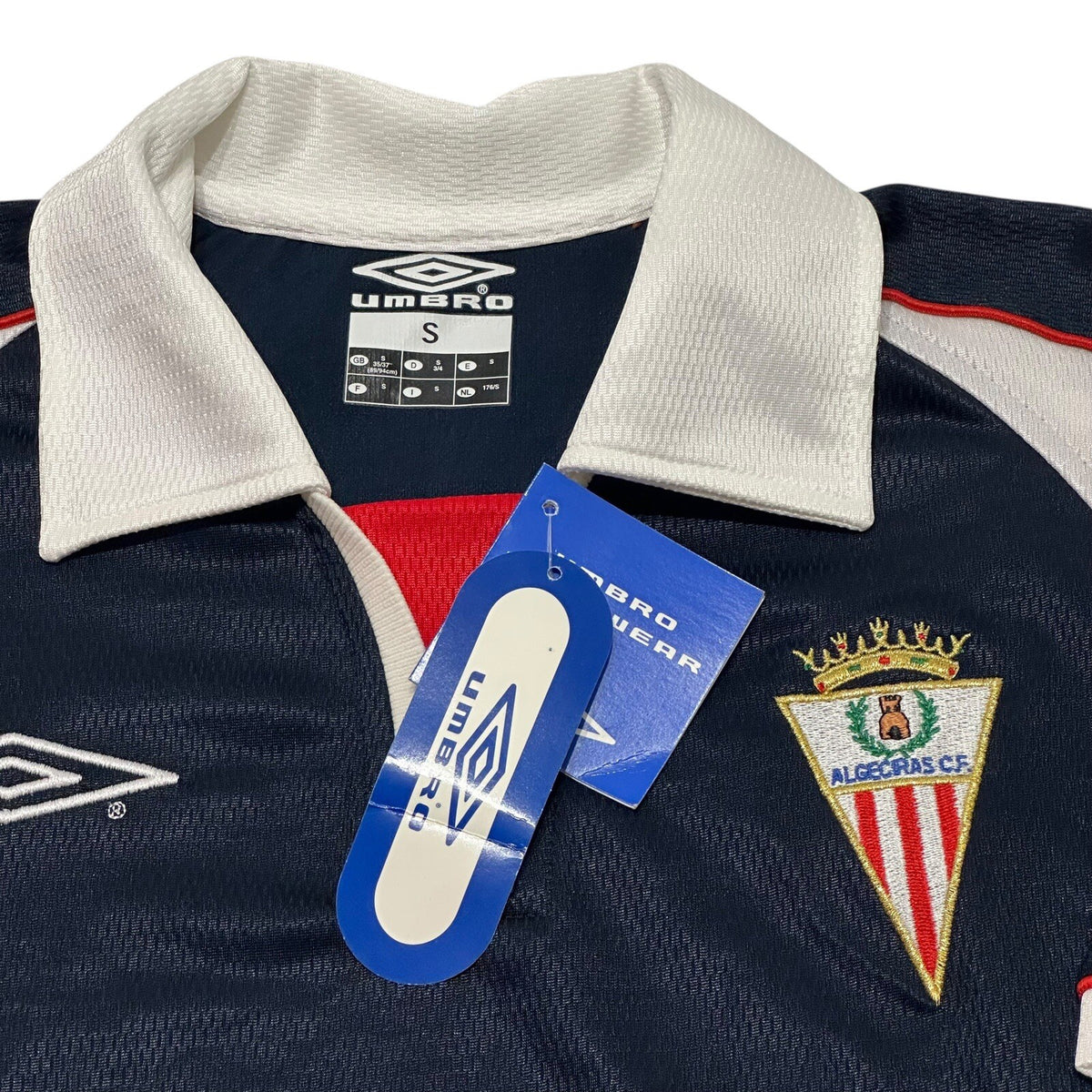 ALGECIRAS CF SPAIN FOOTBALL SHIRT AWAY JERSEY UMBRO S SMALL BNWT