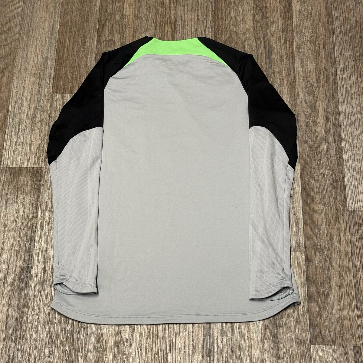 Nike Liverpool FC Training Drill Top 2022/23 LARGE AXA Grey Black Green 1/4 Zip