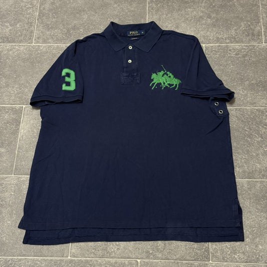 Vintage Polo Ralph Lauren Shirt Men's XL Short Sleeve Shirt Big Pony #3