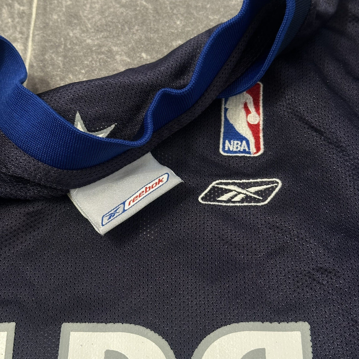 Vintage Reebok Dallas Mavericks #4 Michael Finley Mens Large Basketball Jersey