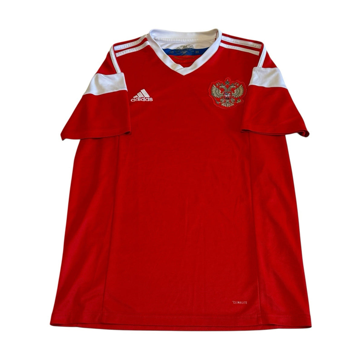 Russia 2018 Football Shirt Genuine Adidas Small Adults Soccer Jersey