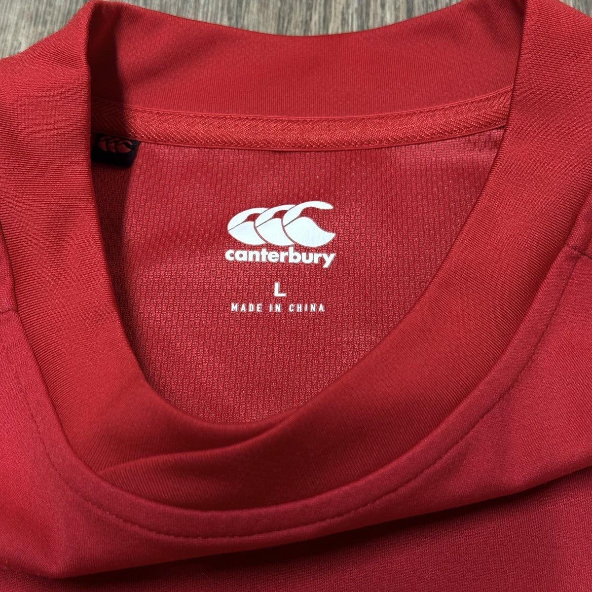 British Lions Rugby Jersey Jumper Canterbury Drill Top Size Large
