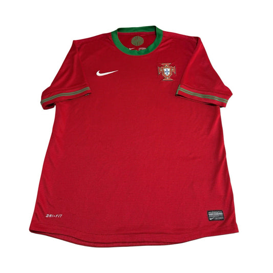 PORTUGAL 2012 2013 HOME FOOTBALL SHIRT NIKE NATIONAL TEAM JERSEY SIZE M