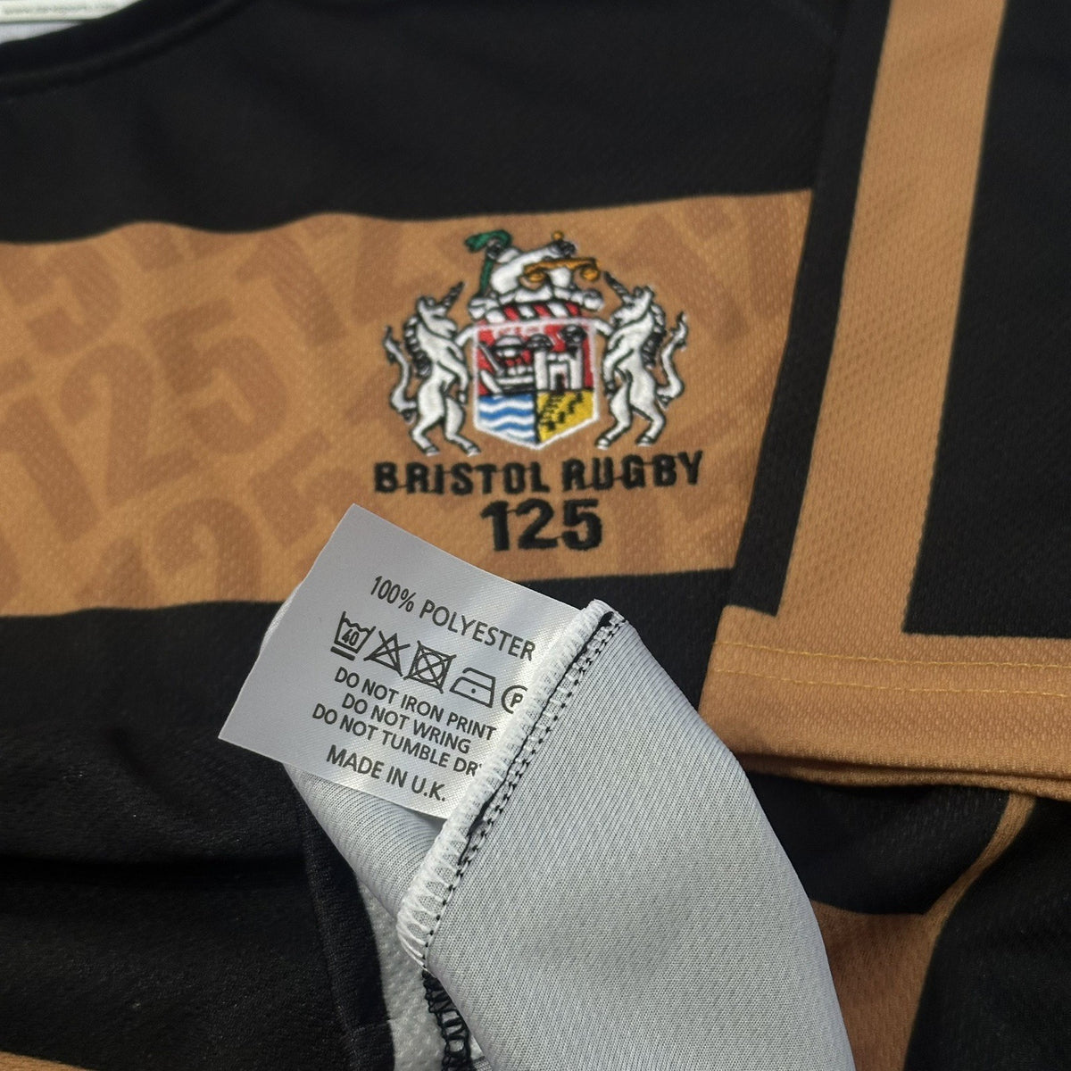 Bristol 2014 Rugby Union Shirt 125 Years Jersey Size Large