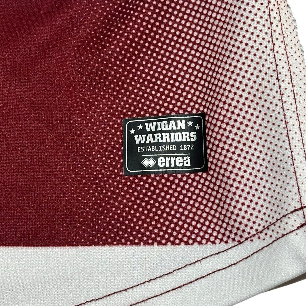 Wigan Warriors 2019 Home Rugby Shirt Small Adults Hummel Jersey