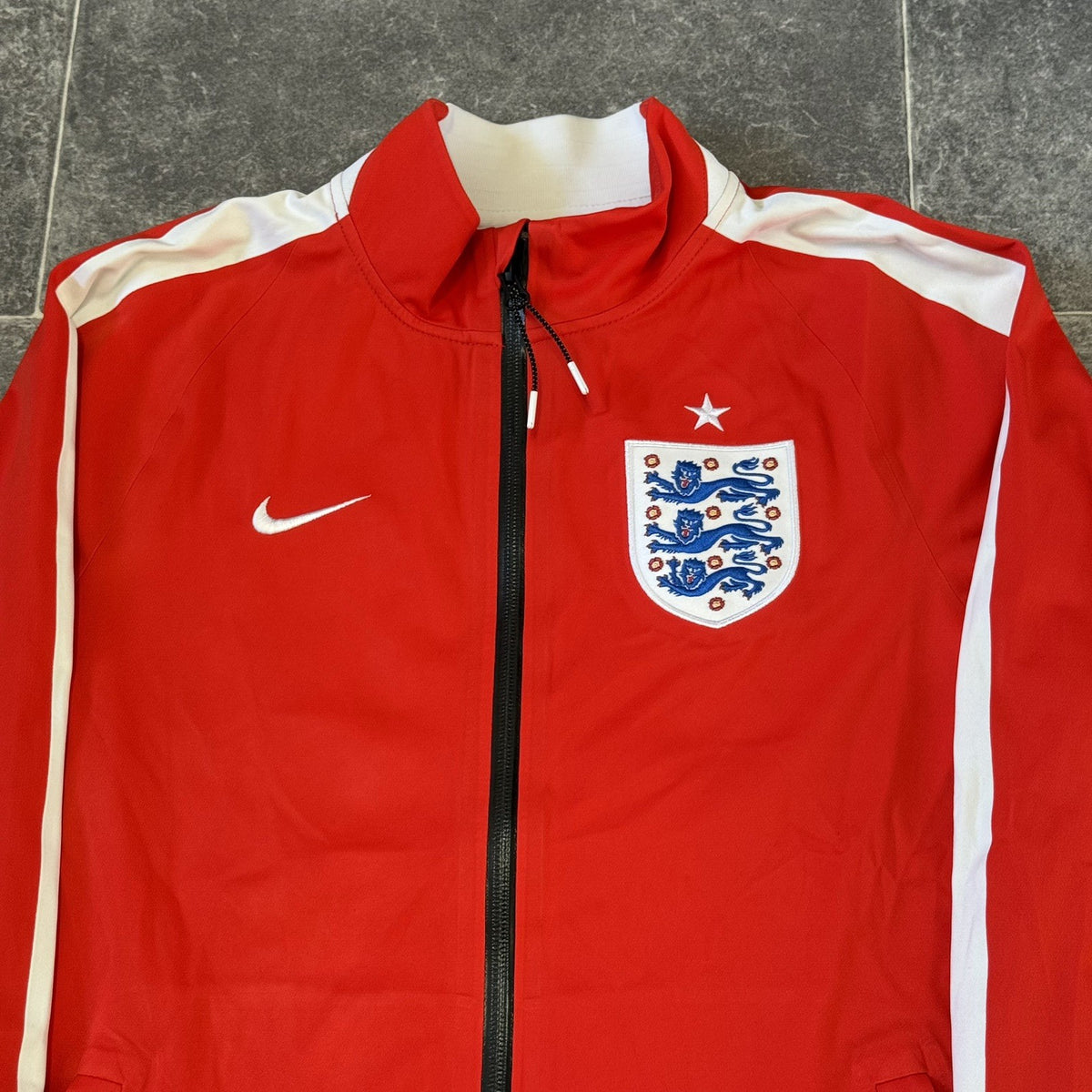England Football Jacket Full Zip Nike Track Top Small Adults