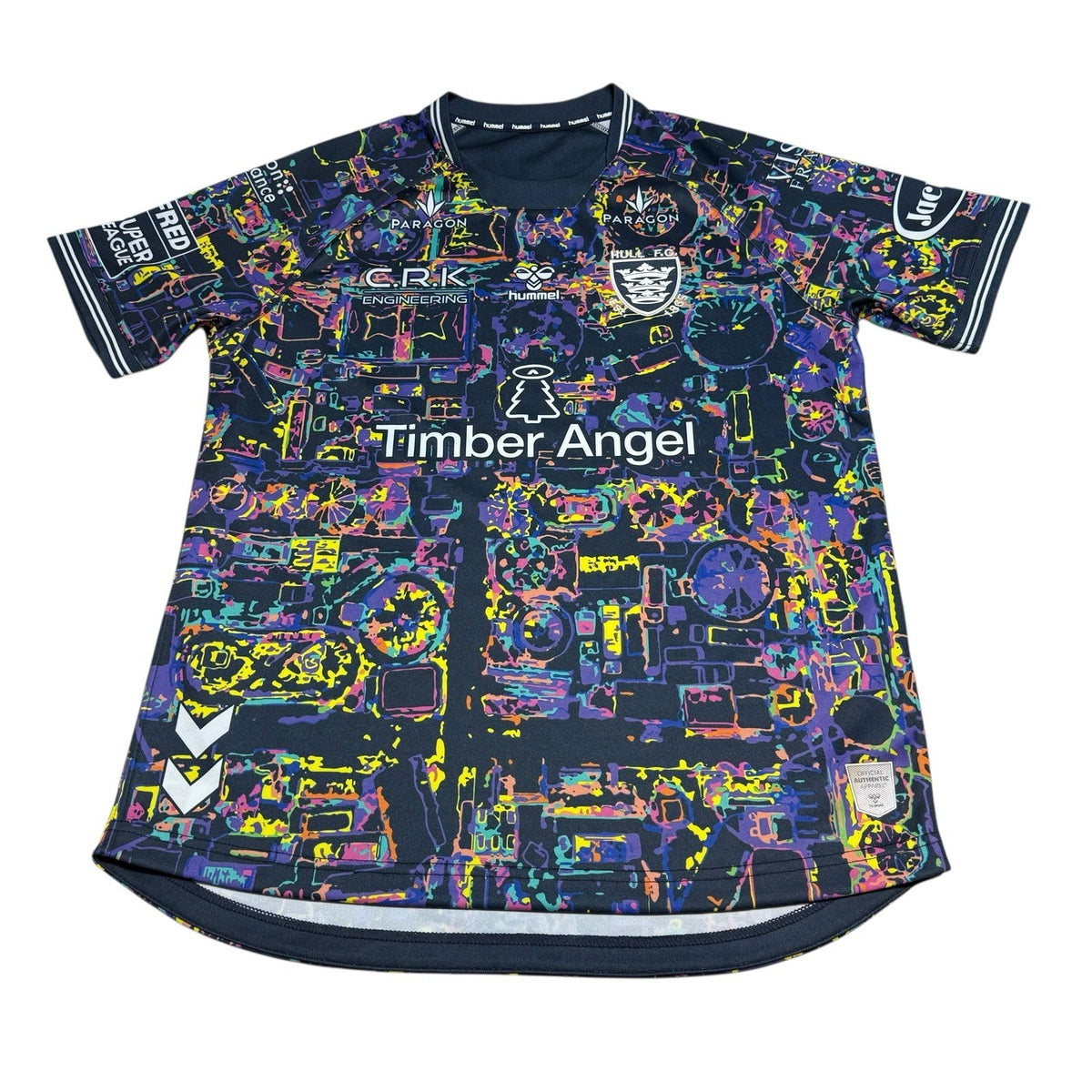 Hull FC Rugby Shirt Adult Size Medium Away Jersey