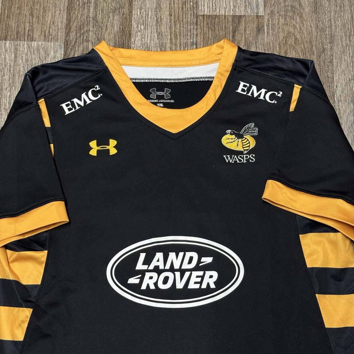 London Wasps Rugby Home Shirt Jersey Youth XL / Adult XS/Small under armour