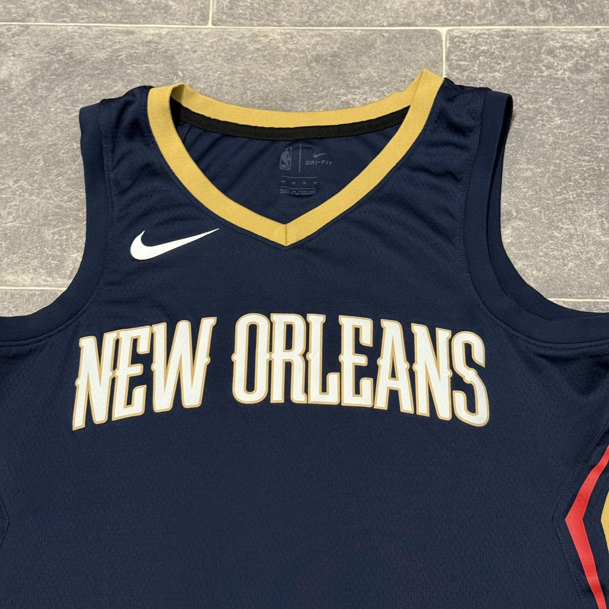 New Orleans Pelicans Jersey Mens Medium NBA Nike Basketball Shirt