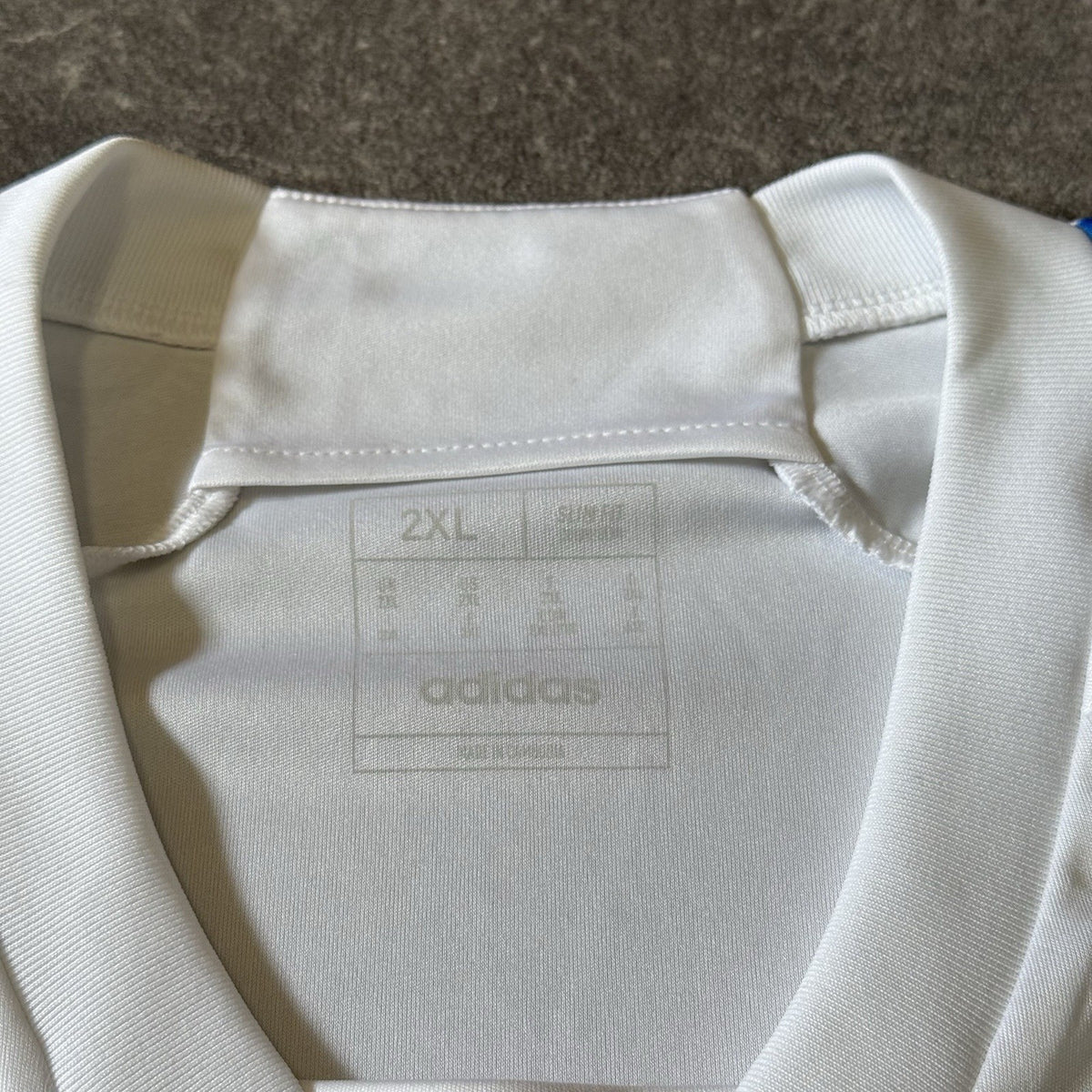 Leeds United 23/24 Home Football Shirt Adidas Authentic Size 2XL XXL