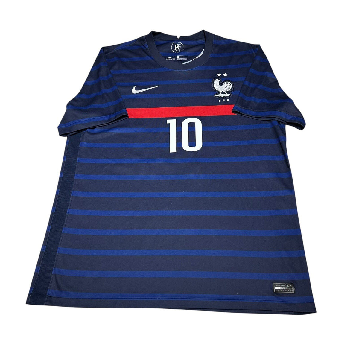 Genuine Nike France 2020/22 Home Shirt Large Mens Mbappe 10 CD0700-498