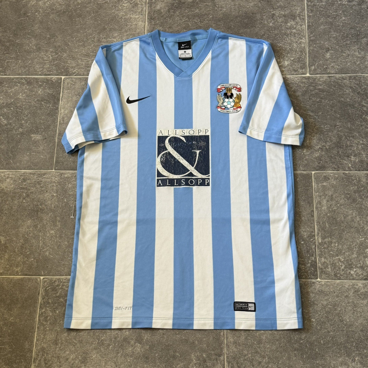 Coventry City 2016/2017 Home Play Off Final Shirt Nike Medium Adults
