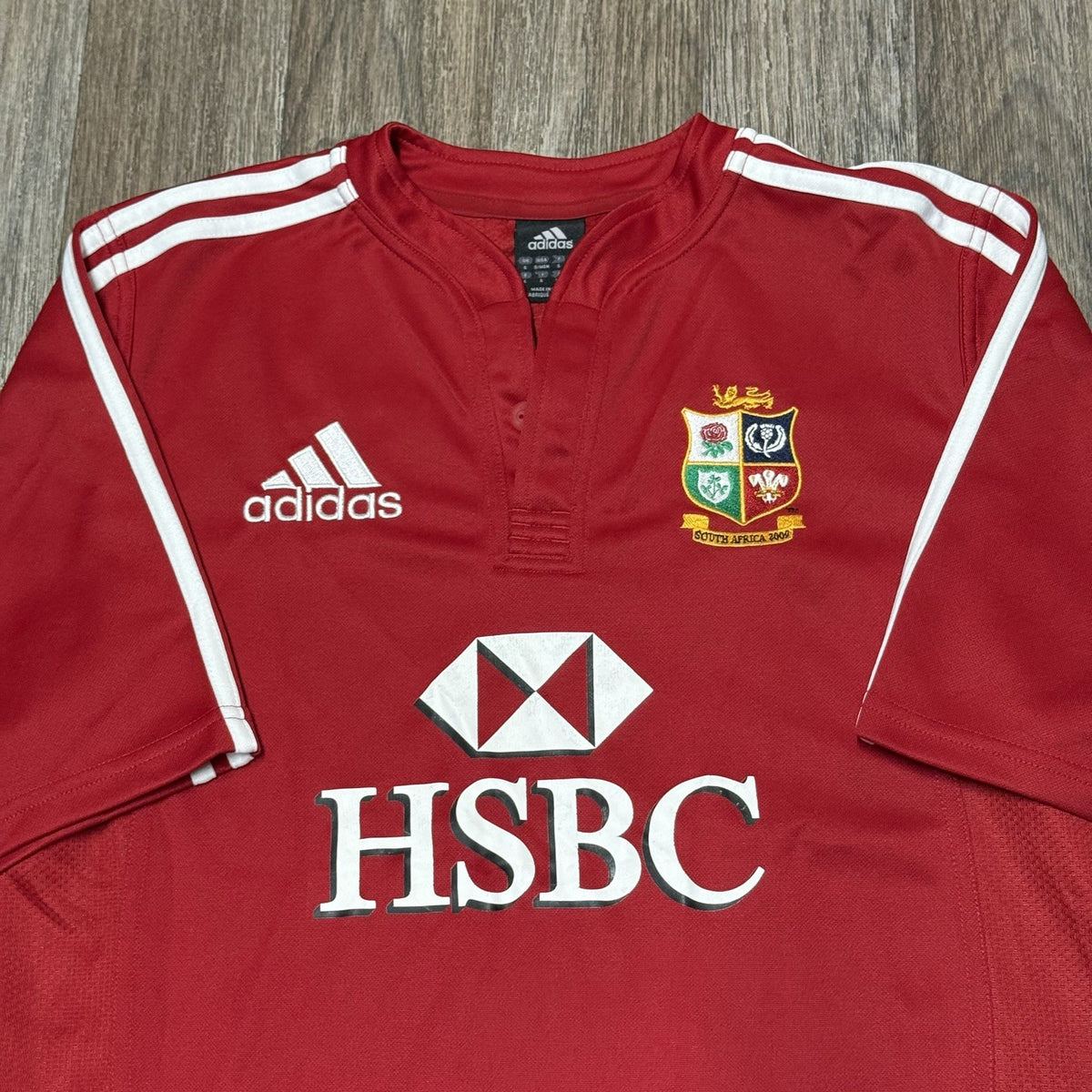 British And Irish Lions 2009 South Africa Tour Replica Rugby Shirt Size S Adidas