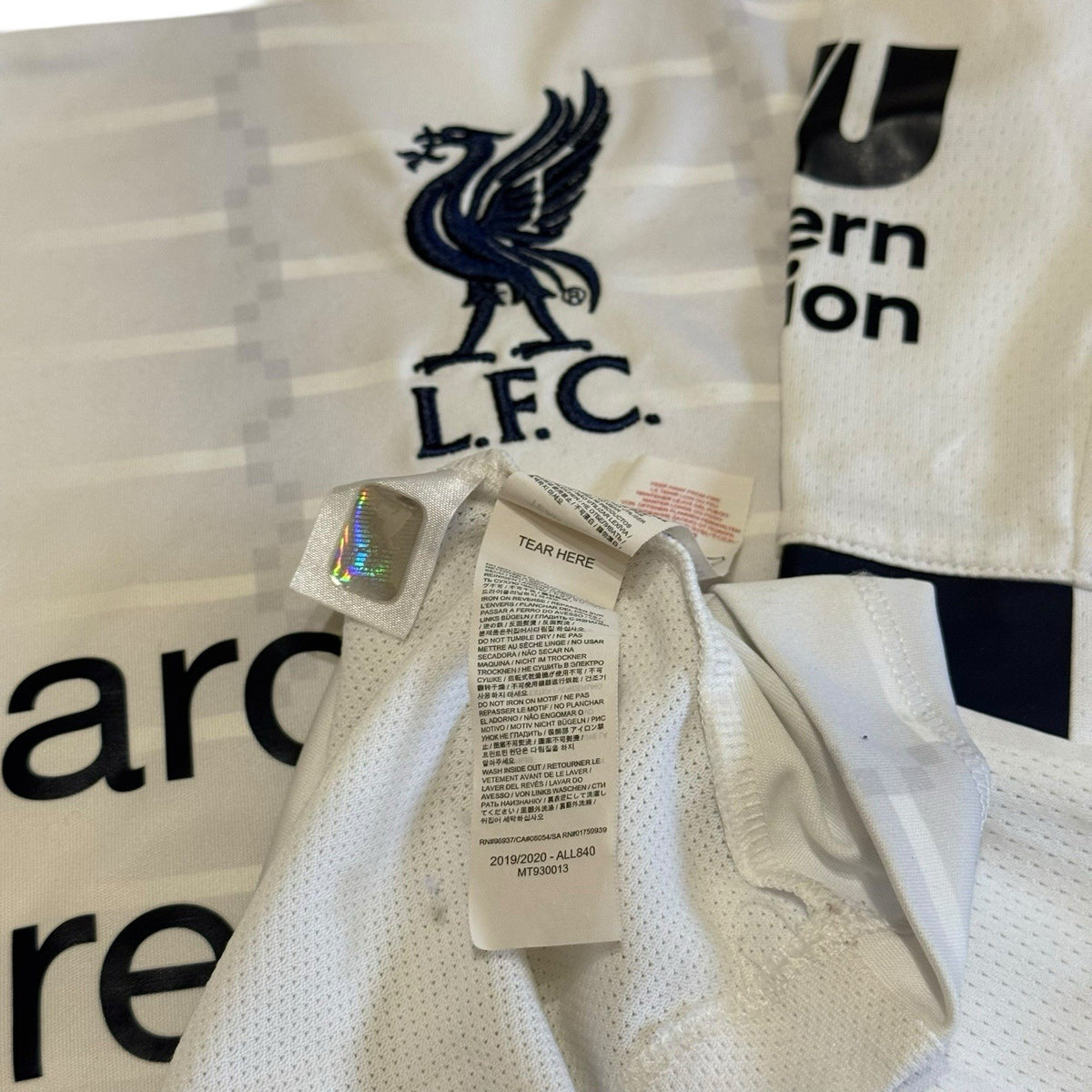 Liverpool 2019/20 Away Shirt Large Adults New Balance Soccer Jersey