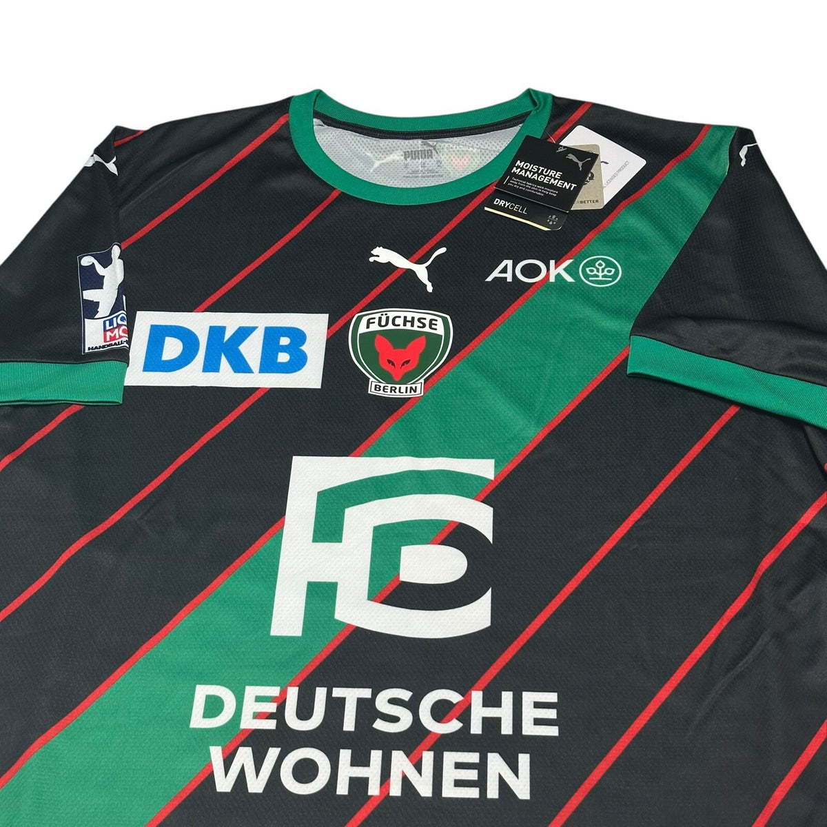 Puma Füchse Berlin Auswärtstrikot Füchse Away Shirt Handball Jersey XL BNWT