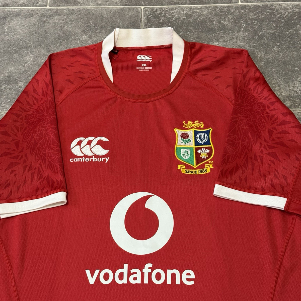 British Lions Men's Jersey Canterbury Rugby 2021 Jersey 2XL