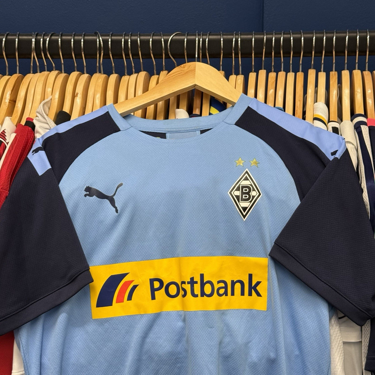 Borussia Mönchengladbach 2019/2020 away football shirt jersey Puma size Large