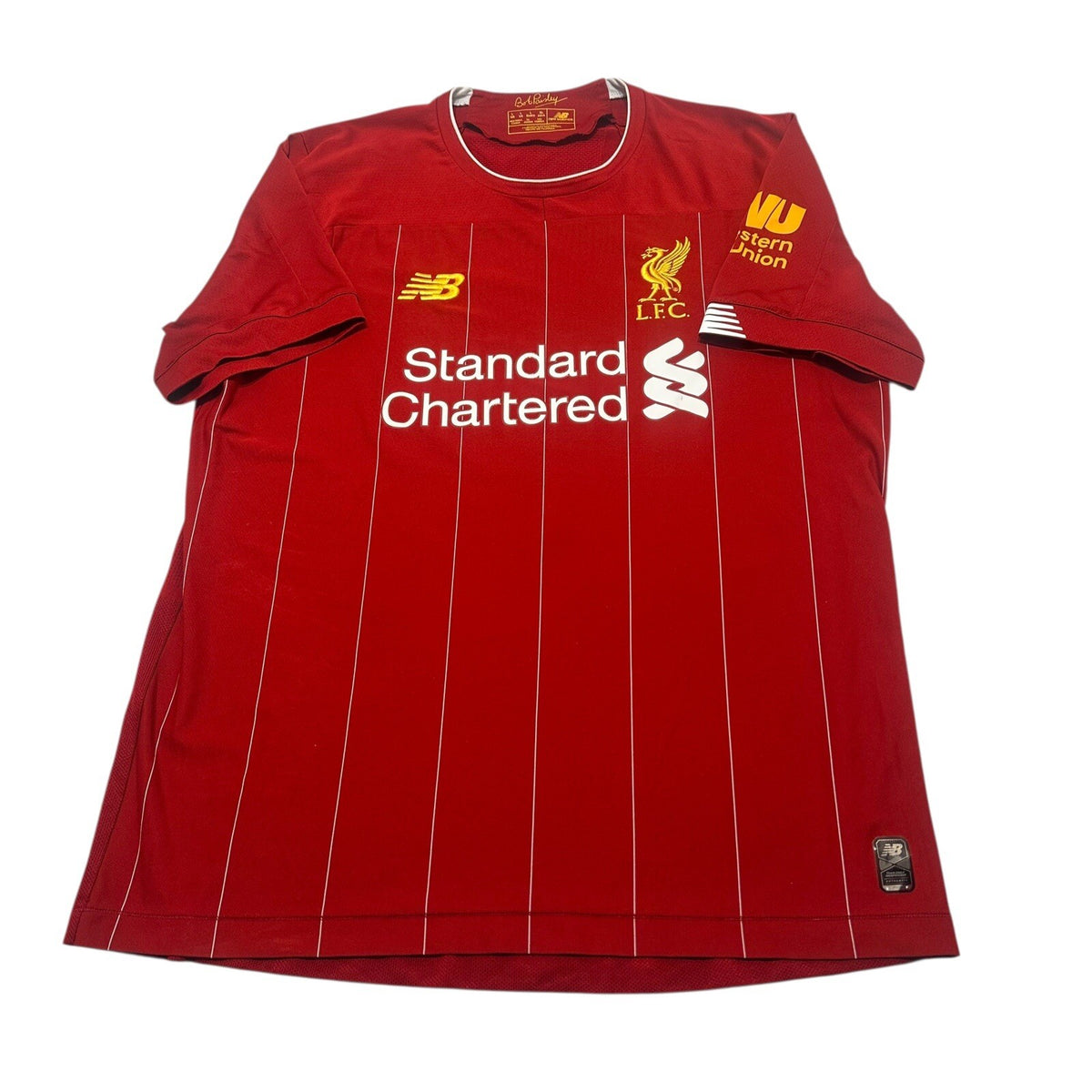 Liverpool Home Shirt 2019 Large Adults Original Red Football Jesey New Balance