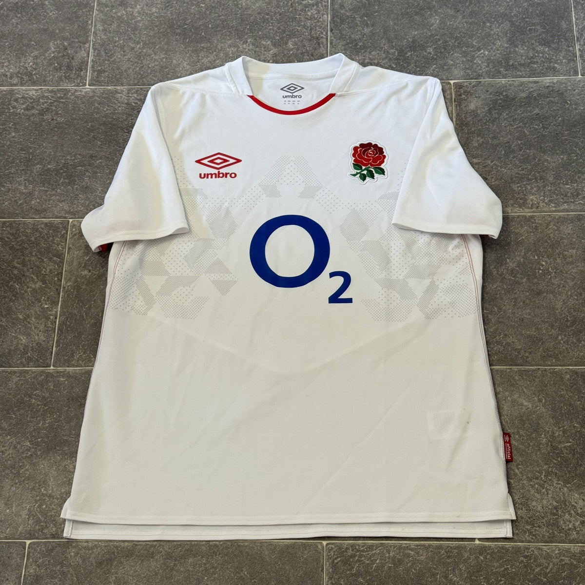 England Rugby Union Home Shirt XL 2020/2021 Umbro Jersey Extra Large Adults