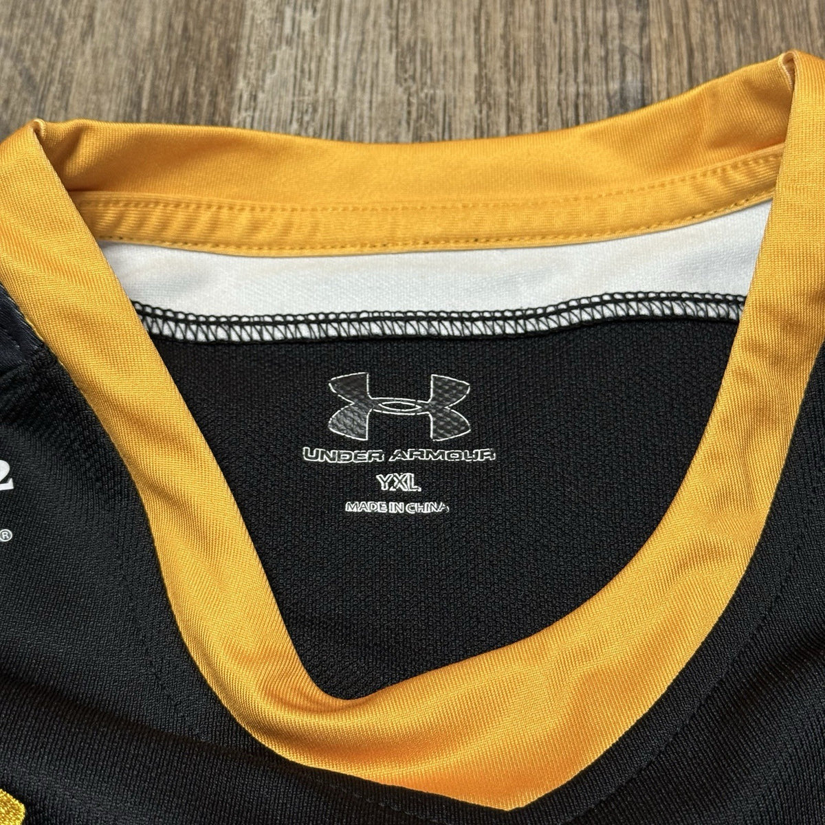 London Wasps Rugby Home Shirt Jersey Youth XL / Adult XS/Small under armour