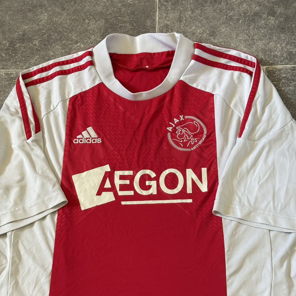 Ajax Amsterdam 2010/2011 Home Shirt Adidas  Size Large Adults Used