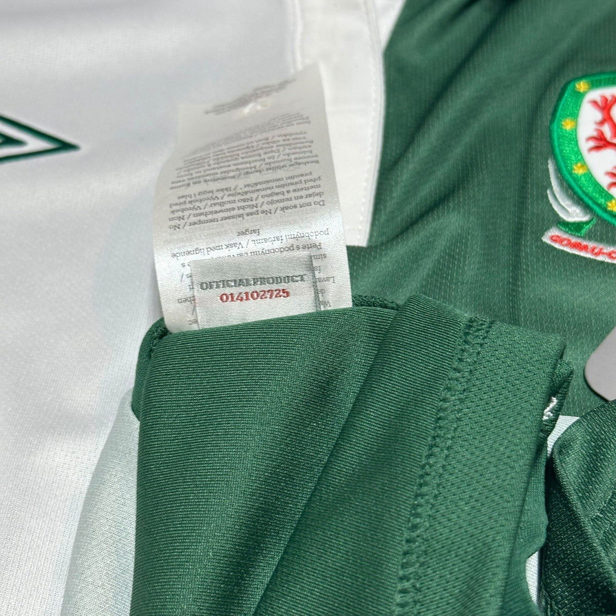 Wales Away Football Shirt 2012/2013 Authentic NEW Size Woman’s UK14