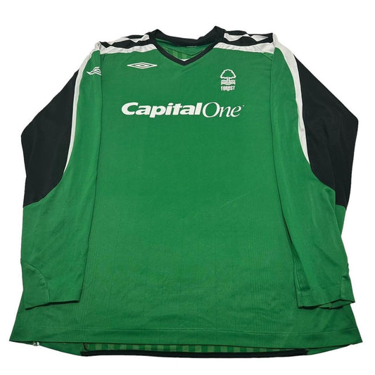 NOTTINGHAM FOREST 2007/2008 GOALKEEPER SHIRT JERSEY LONG SLEEVE UMBRO XXL 2XL