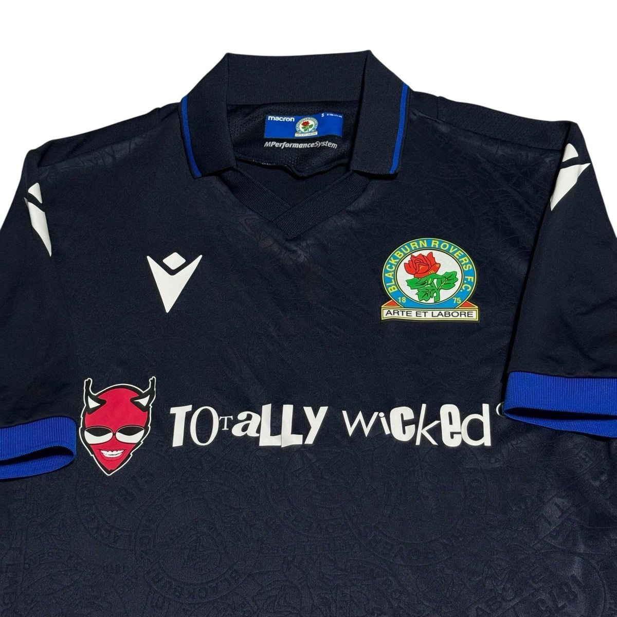 Blackburn Rovers Away Football Shirt 2022/23 Size Small Macron
