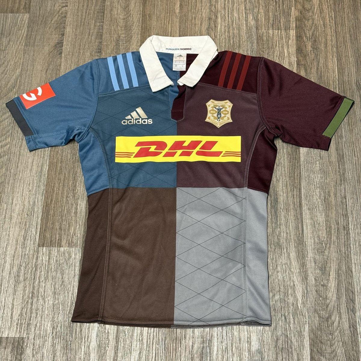 Harlequins Rugby 150th Anniversary Home Shirt 2016/2017 Adidas Small Jersey Top